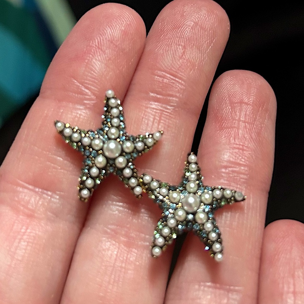 SWAROVSKI 🌟 STARFISH EARRINGS